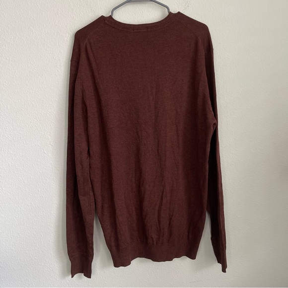 Scotch and Soda Classic Melange Rust Sweater Pullover - Picture 2 of 8